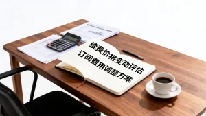 续费价格变动时如何重新评估付费方案，订阅费用上涨后怎样调整预算？