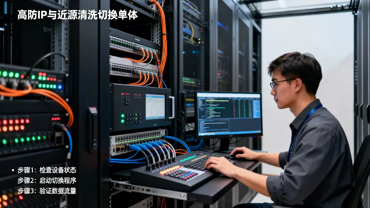 高防IP与近源清洗的切换演练怎么做,具体步骤是什么? 高防IP与近源清洗的切换演练怎么做,具体步骤是什么?
