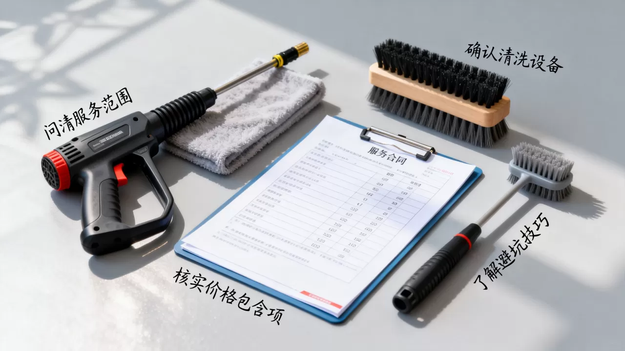 选近源清洗前要向供应商问清的几件事？近源清洗价格多少才合理，怎么避坑？