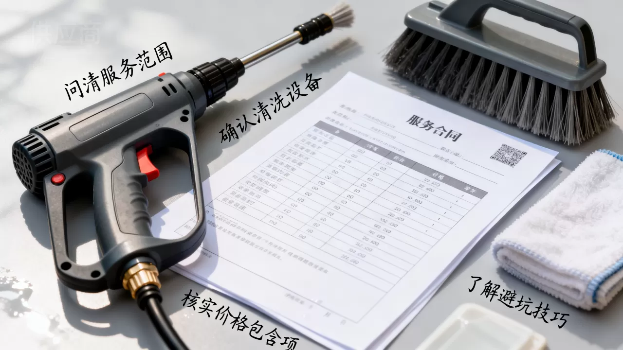 选近源清洗前要向供应商问清的几件事？近源清洗价格多少才合理，怎么避坑？