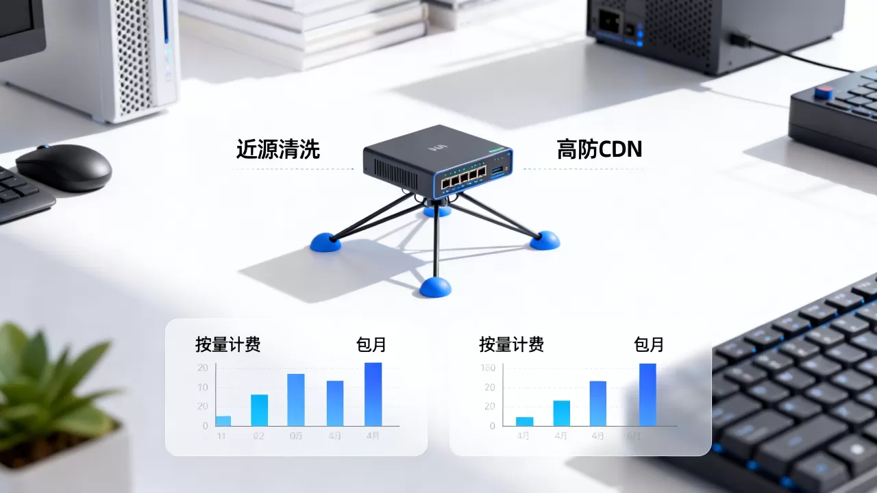 近源清洗的计费方式与高防CDN有何不同,按量计费还是包月? 近源清洗的计费方式与高防CDN有何不同,按量计费还是包月?