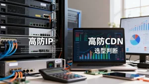 高防IP与高防CDN怎么选？选型判断口径梳理
