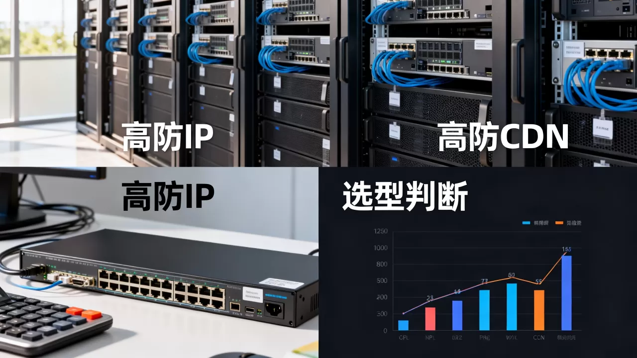 高防IP与高防CDN怎么选?选型判断口径梳理 高防IP与高防CDN怎么选?选型判断口径梳理