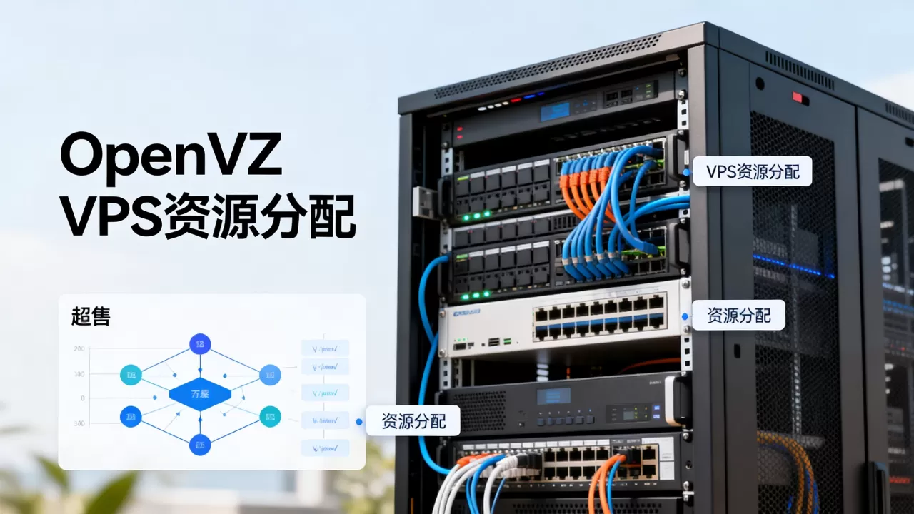OpenVZ架构的VPS资源分配特点是什么，超售影响性能吗？