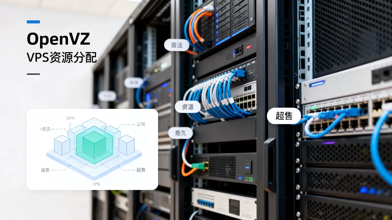 OpenVZ架构的VPS资源分配特点是什么，超售影响性能吗？