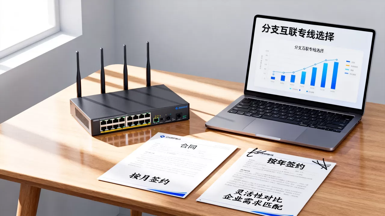 分支互联专线按月还是按年签约更灵活,企业该如何选择 分支互联专线按月还是按年签约更灵活,企业该如何选择