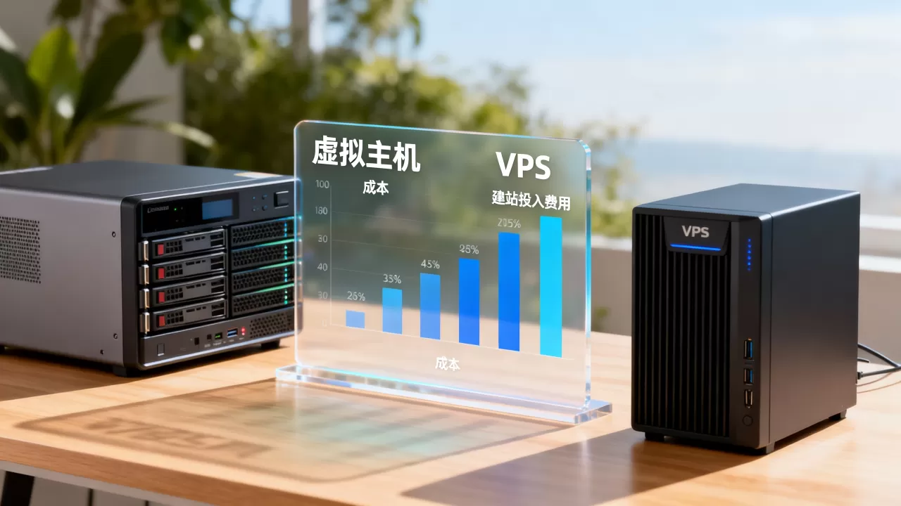 虚拟主机和VPS哪个成本更低?建站投入费用对比 虚拟主机和VPS哪个成本更低?建站投入费用对比