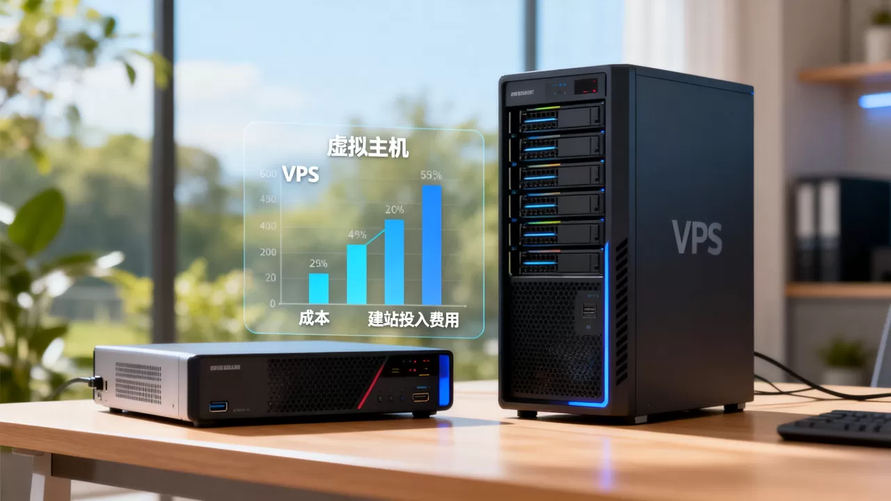 虚拟主机和VPS哪个成本更低?建站投入费用对比 虚拟主机和VPS哪个成本更低?建站投入费用对比