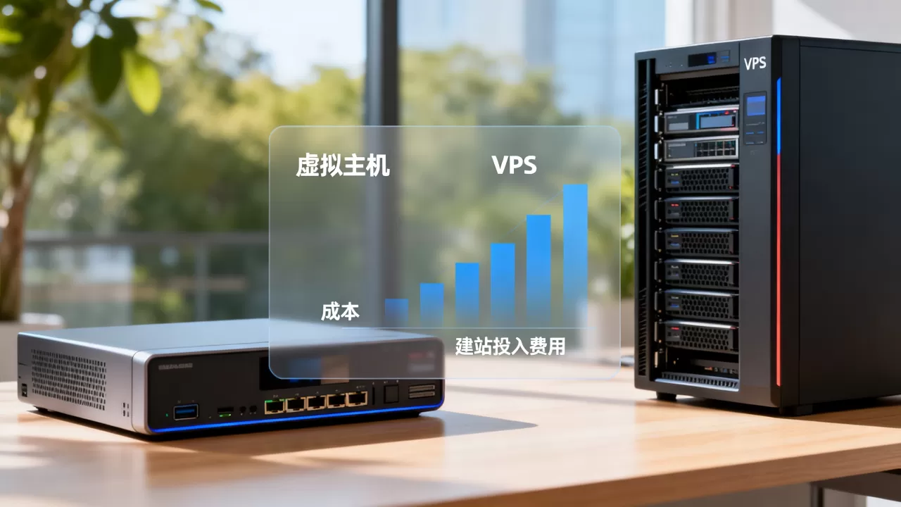 虚拟主机和VPS哪个成本更低?建站投入费用对比 虚拟主机和VPS哪个成本更低?建站投入费用对比