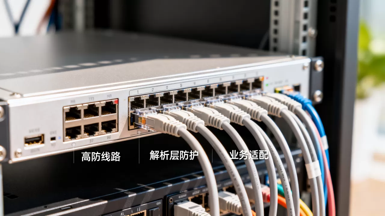 高防线路适合哪些业务?解析层防护类高防线路怎么选 高防线路适合哪些业务?解析层防护类高防线路怎么选