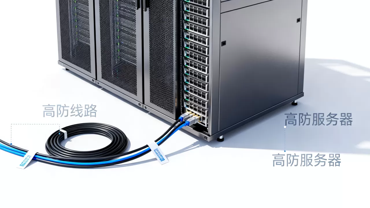高防线路和高防服务器有什么区别，高防服务器怎么选