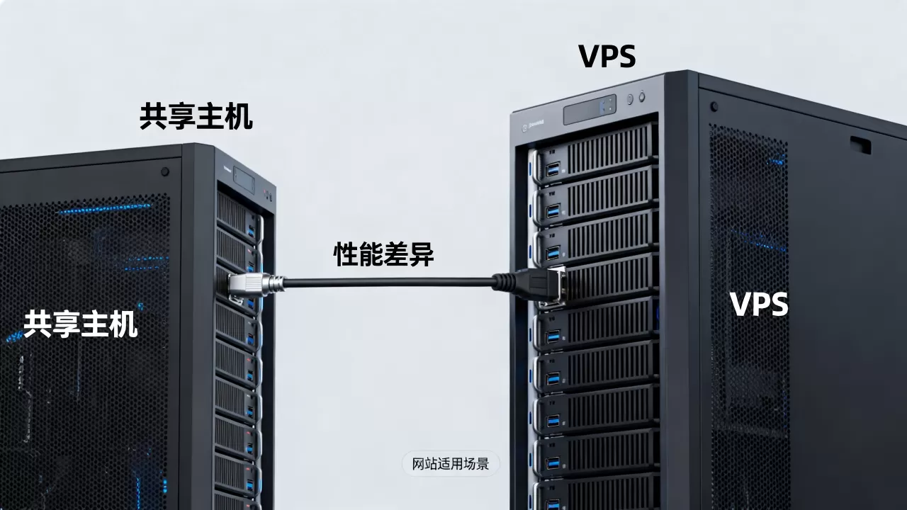 共享主机和 VPS 在性能上有什么不同,哪个更适合网站? 共享主机和 VPS 在性能上有什么不同,哪个更适合网站?
