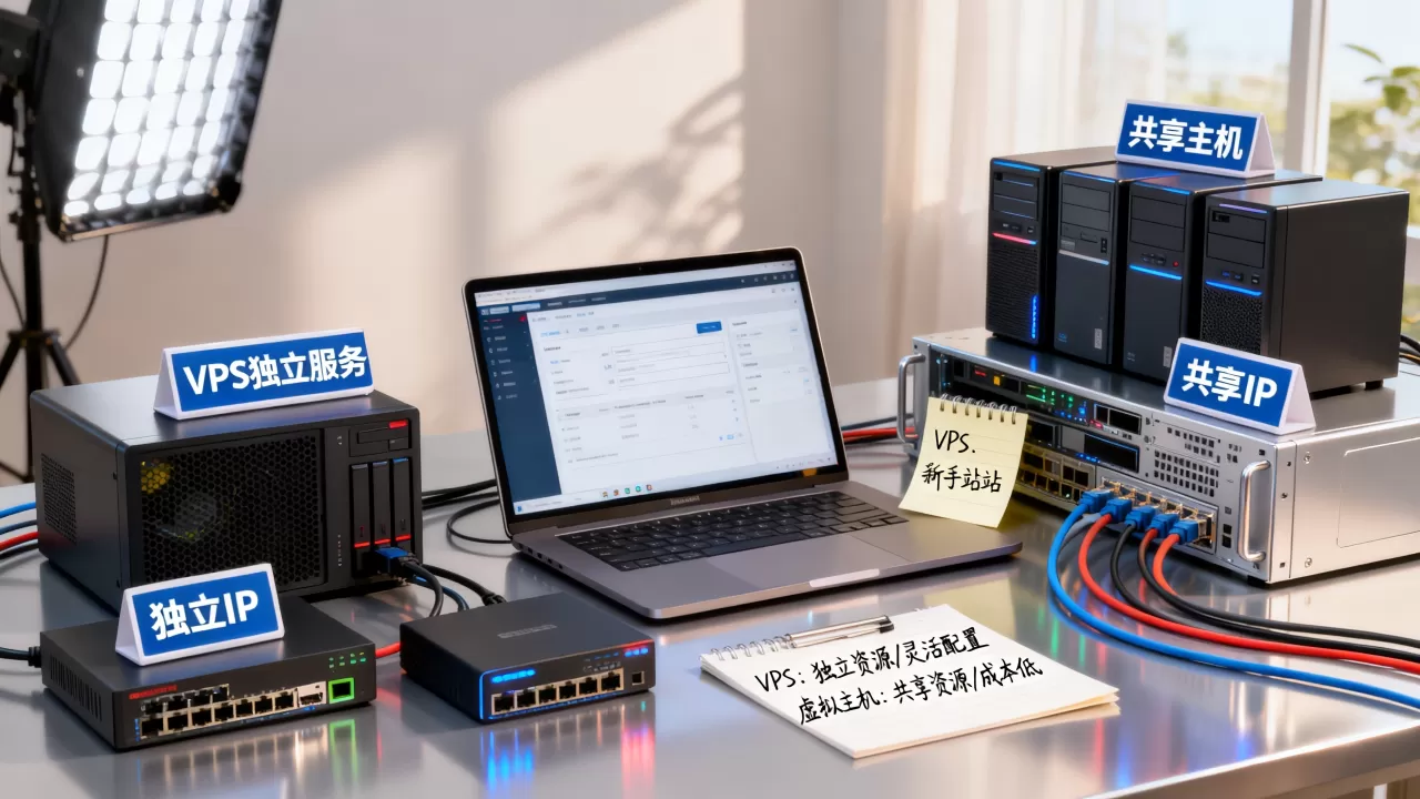 VPS与虚拟主机具体有哪些核心区别,新手站长怎么选? VPS与虚拟主机具体有哪些核心区别,新手站长怎么选?