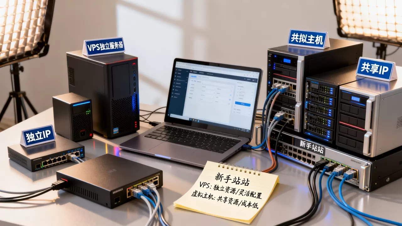 VPS与虚拟主机具体有哪些核心区别,新手站长怎么选? VPS与虚拟主机具体有哪些核心区别,新手站长怎么选?