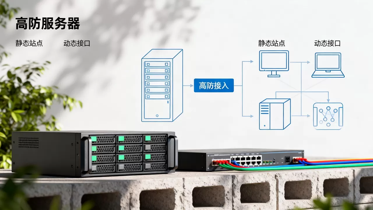 静态站点与动态接口分别适合哪种高防接入,高防服务器怎么选? 静态站点与动态接口分别适合哪种高防接入,高防服务器怎么选?
