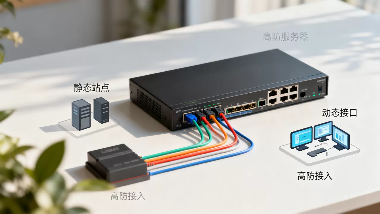 静态站点与动态接口分别适合哪种高防接入,高防服务器怎么选? 静态站点与动态接口分别适合哪种高防接入,高防服务器怎么选?