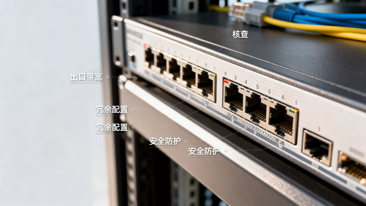 采购阶段对机房网络出口的核查看法是什么?有哪些核查要点 采购阶段对机房网络出口的核查看法是什么?有哪些核查要点