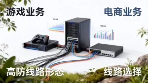游戏与电商业务更偏向哪种高防线路形态，高防线路如何选择？