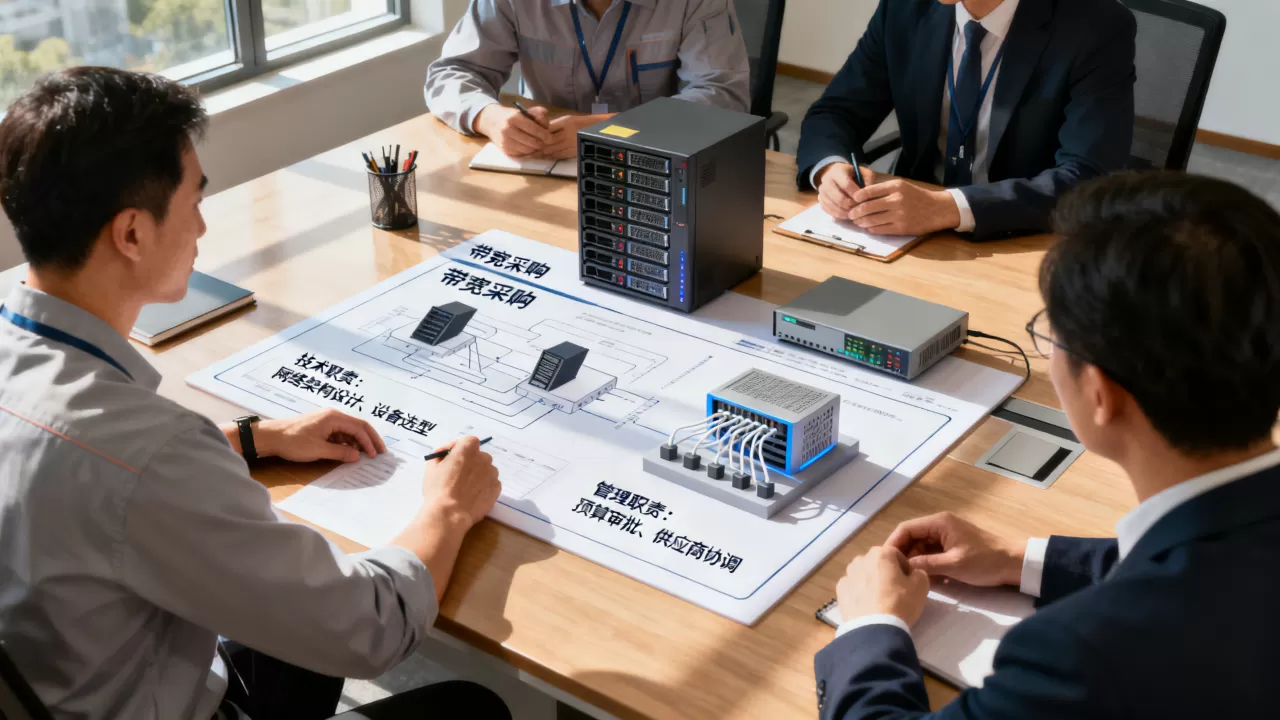 带宽采购决策中技术与管理如何分工?带宽采购职责划分依据是什么 带宽采购决策中技术与管理如何分工?带宽采购职责划分依据是什么
