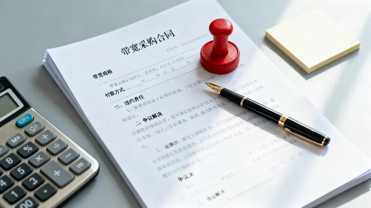 带宽采购合同里需要明确的条款有哪些,如何避免带宽采购合同纠纷? 带宽采购合同里需要明确的条款有哪些,如何避免带宽采购合同纠纷?