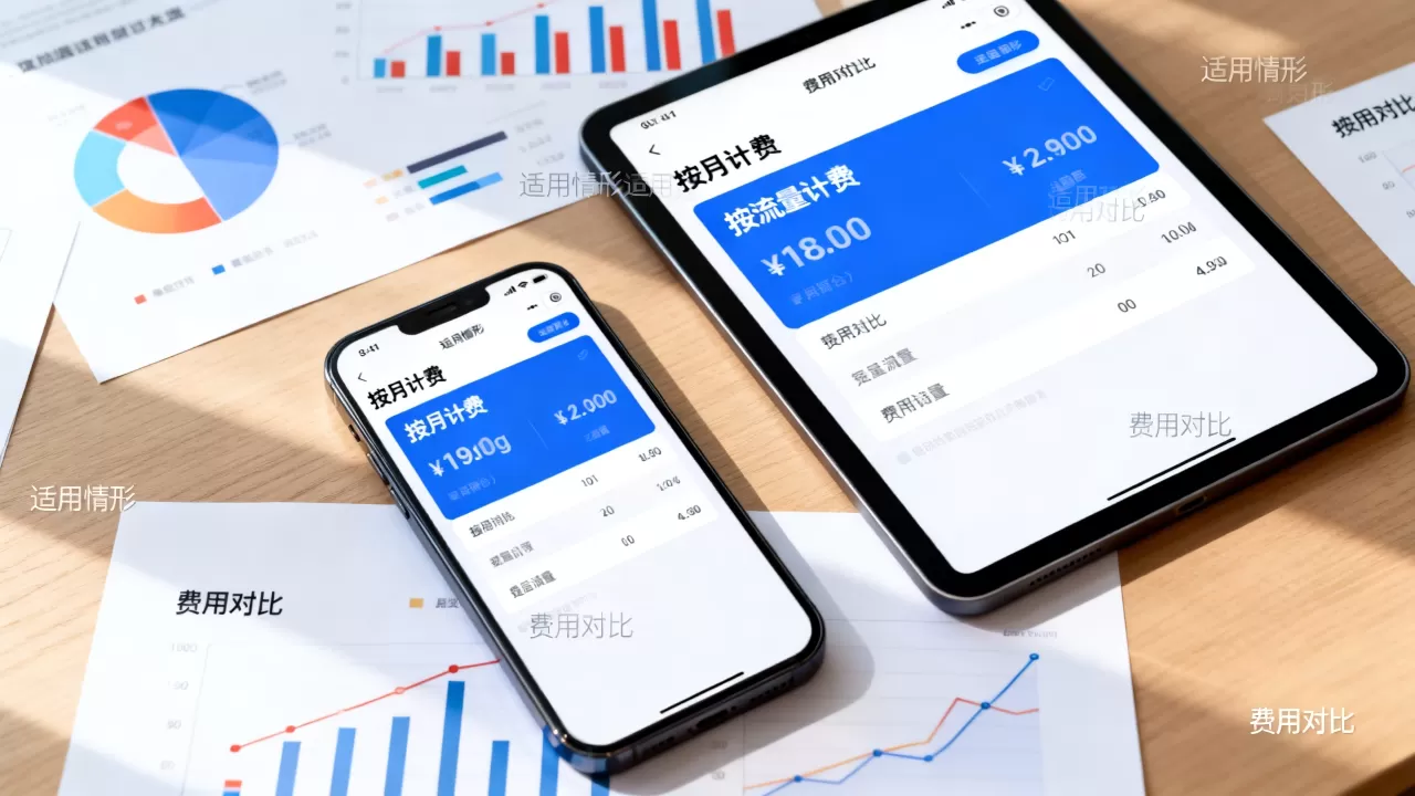 按月计费与按流量计费哪个更划算?适用情形有哪些? 按月计费与按流量计费哪个更划算?适用情形有哪些?