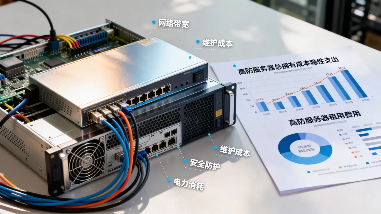 高防服务器总拥有成本有哪些隐性支出?高防服务器租用费用多少 高防服务器总拥有成本有哪些隐性支出?高防服务器租用费用多少