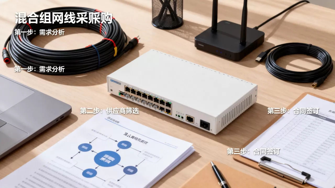 混合组网时线路采购该按什么顺序推进？，混合组网线路采购顺序怎么安排？