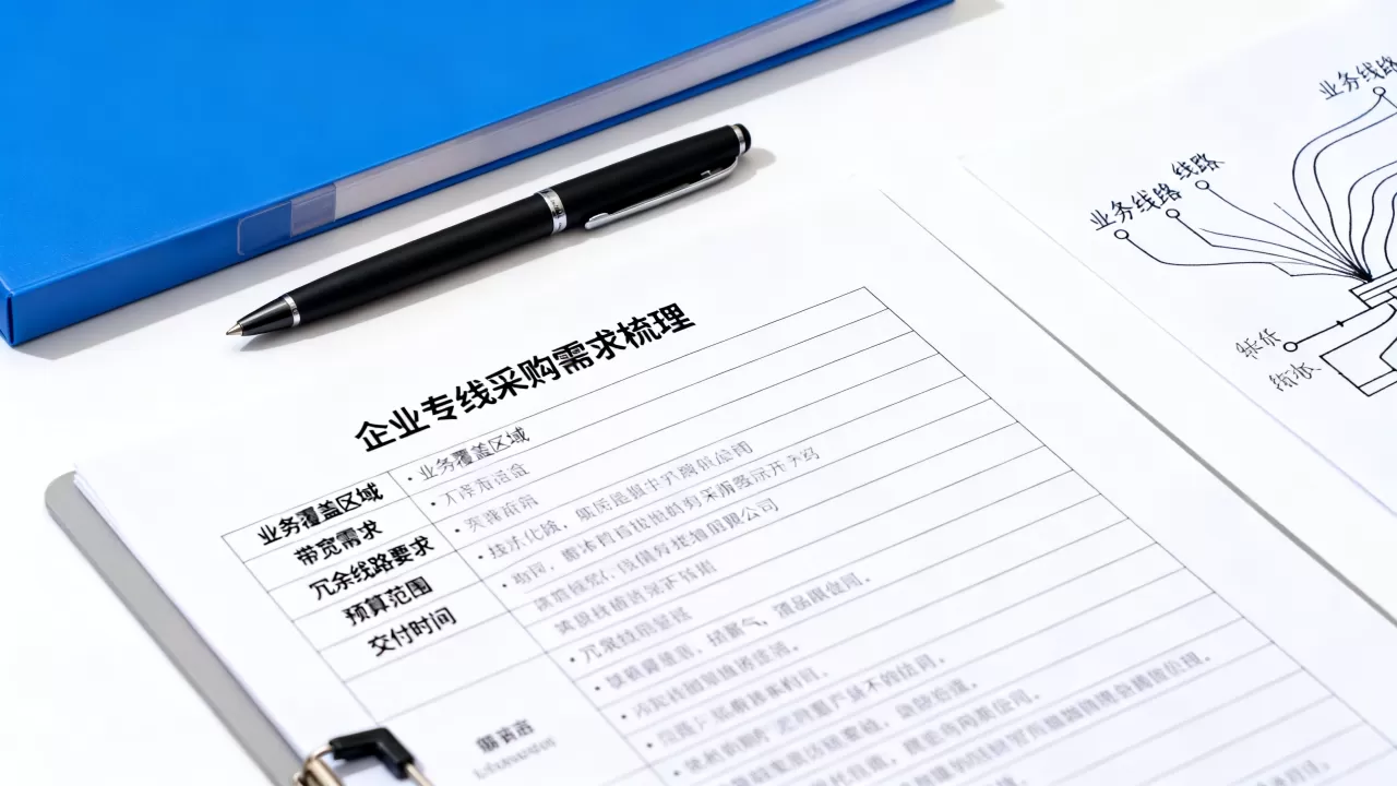采购前如何梳理自身业务的线路需求?企业专线采购需求梳理清单 采购前如何梳理自身业务的线路需求?企业专线采购需求梳理清单