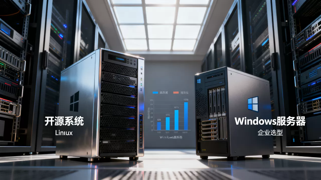 开源系统与Windows服务器之间如何取舍？企业选型必看