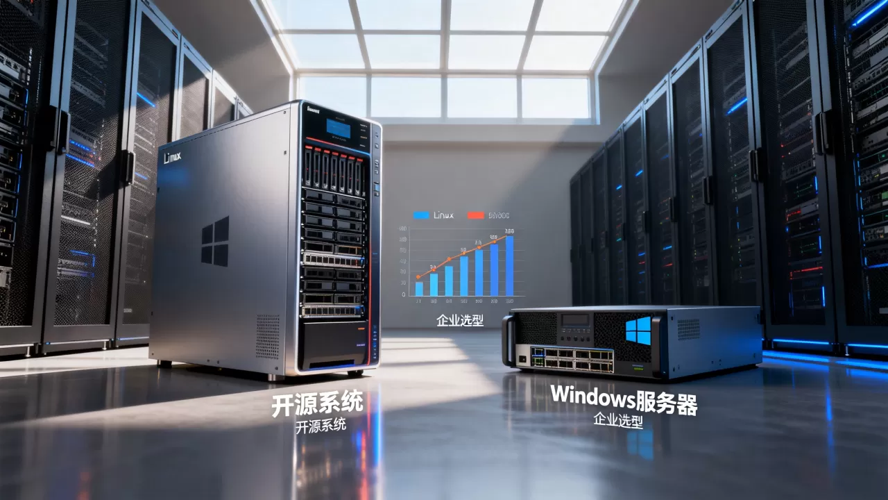 开源系统与Windows服务器之间如何取舍？企业选型必看