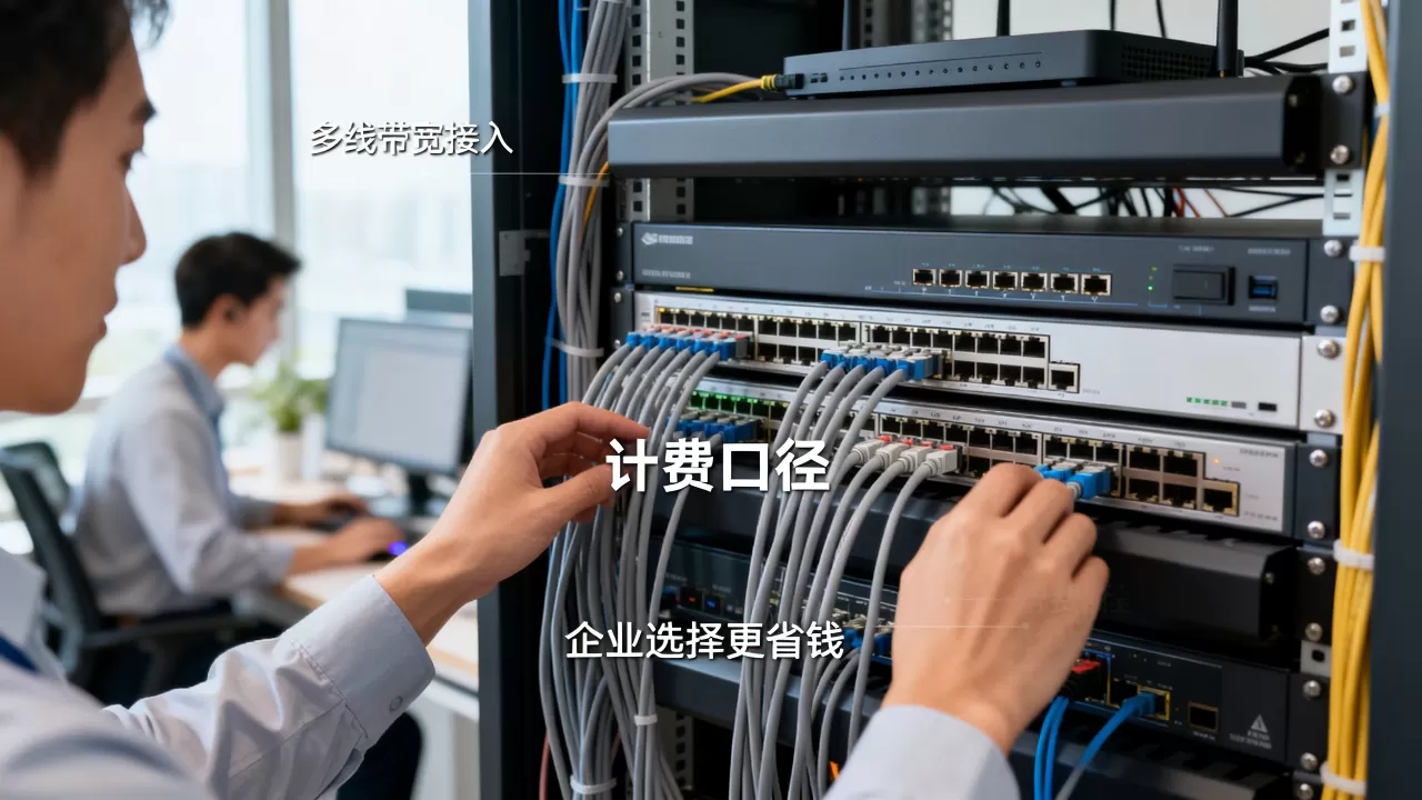 多线带宽怎么接入？计费口径有哪些，企业如何选择更省钱？