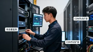 攻击量接近上限时有哪些临时缓解手段，服务器高防CDN紧急扩容方案