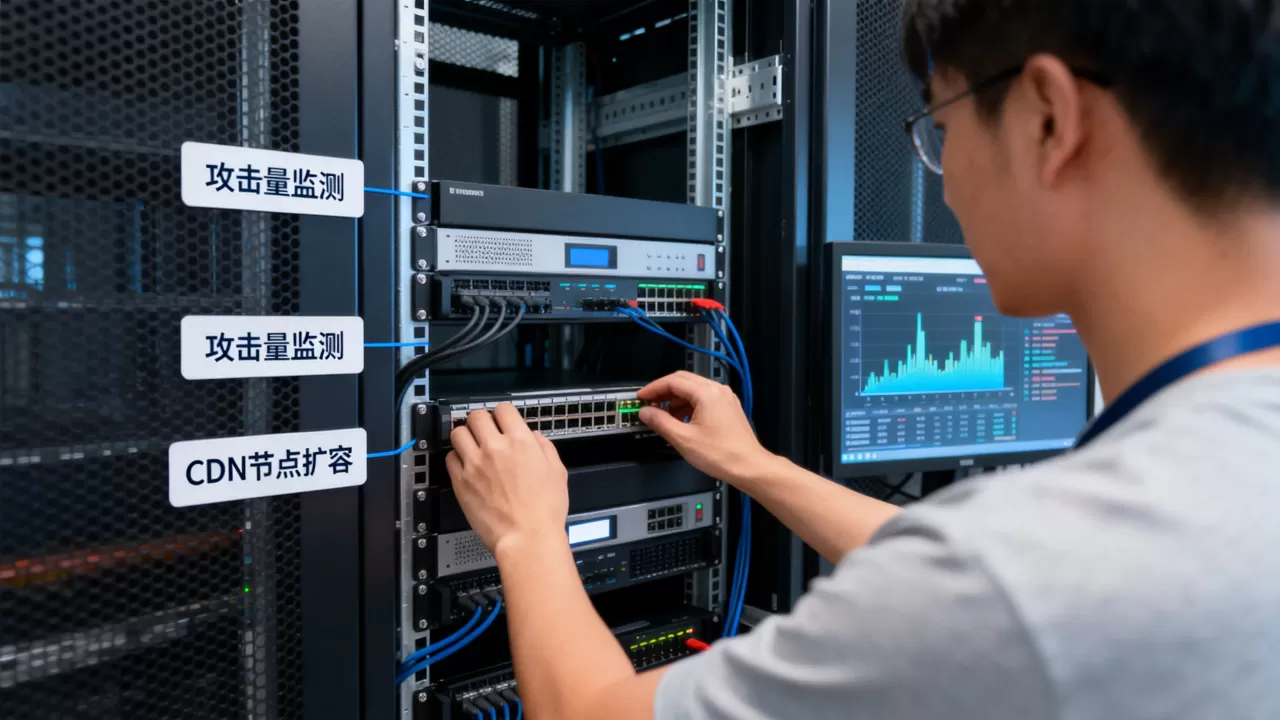 攻击量接近上限时有哪些临时缓解手段,服务器高防CDN紧急扩容方案 攻击量接近上限时有哪些临时缓解手段,服务器高防CDN紧急扩容方案