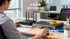 双线带宽如何在成本与体验间取得平衡？企业宽带选购技巧