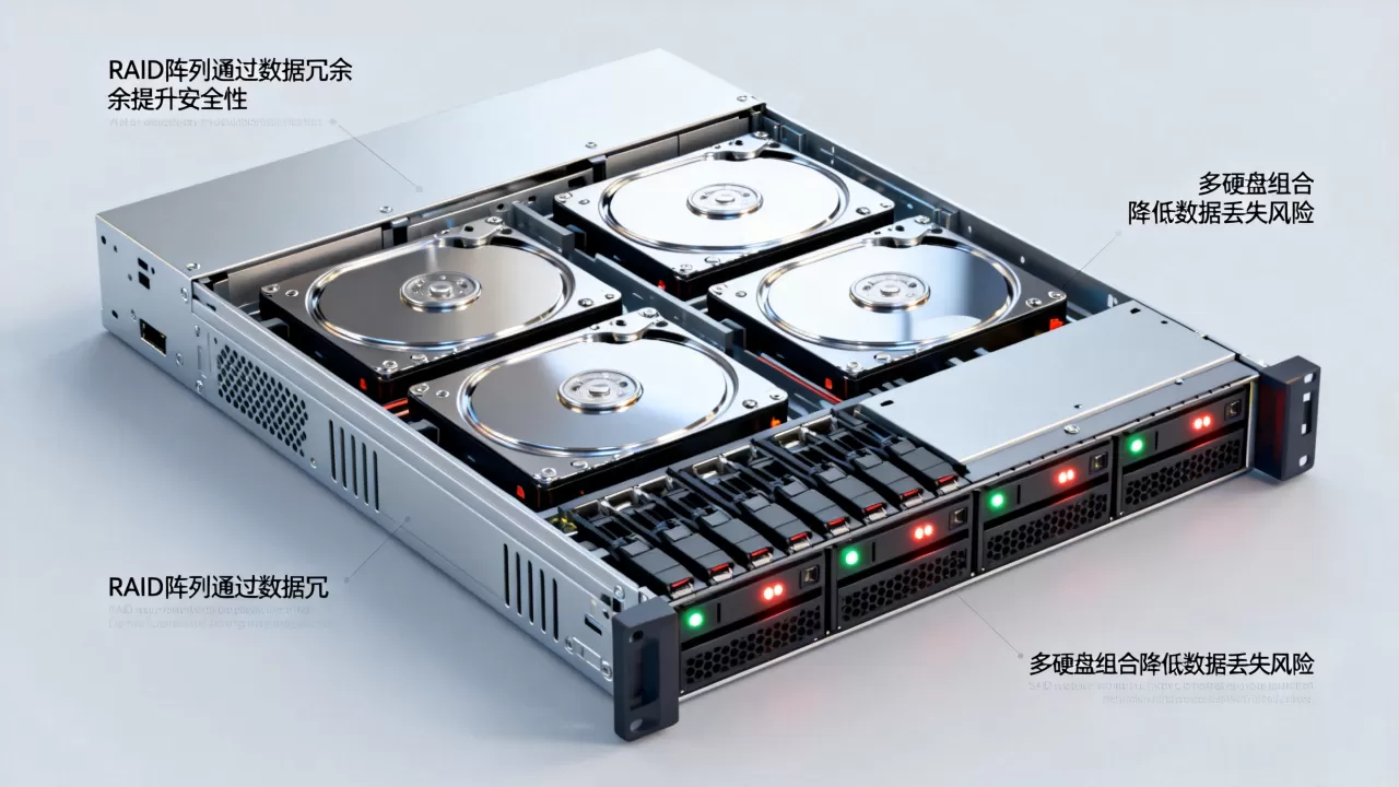 硬盘做阵列对数据安全有什么作用，raid阵列能防止数据丢失吗