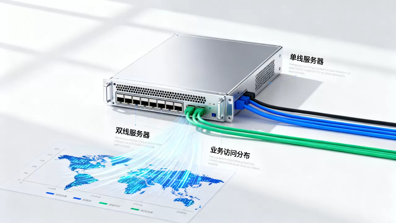 单线双线服务器怎么选?从业务访问分布看取舍 单线双线服务器怎么选?从业务访问分布看取舍