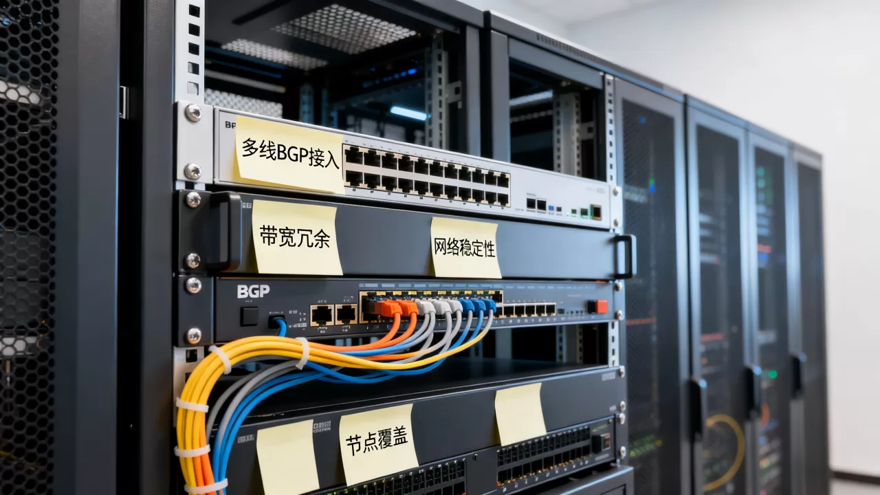 多线 BGP 接入在选型时该看哪些指标？BGP多线机房怎么选