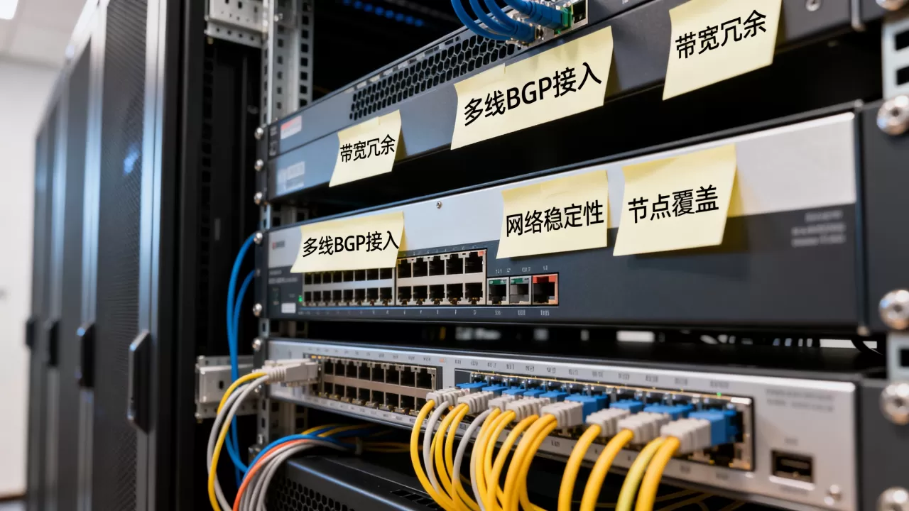 多线 BGP 接入在选型时该看哪些指标？BGP多线机房怎么选