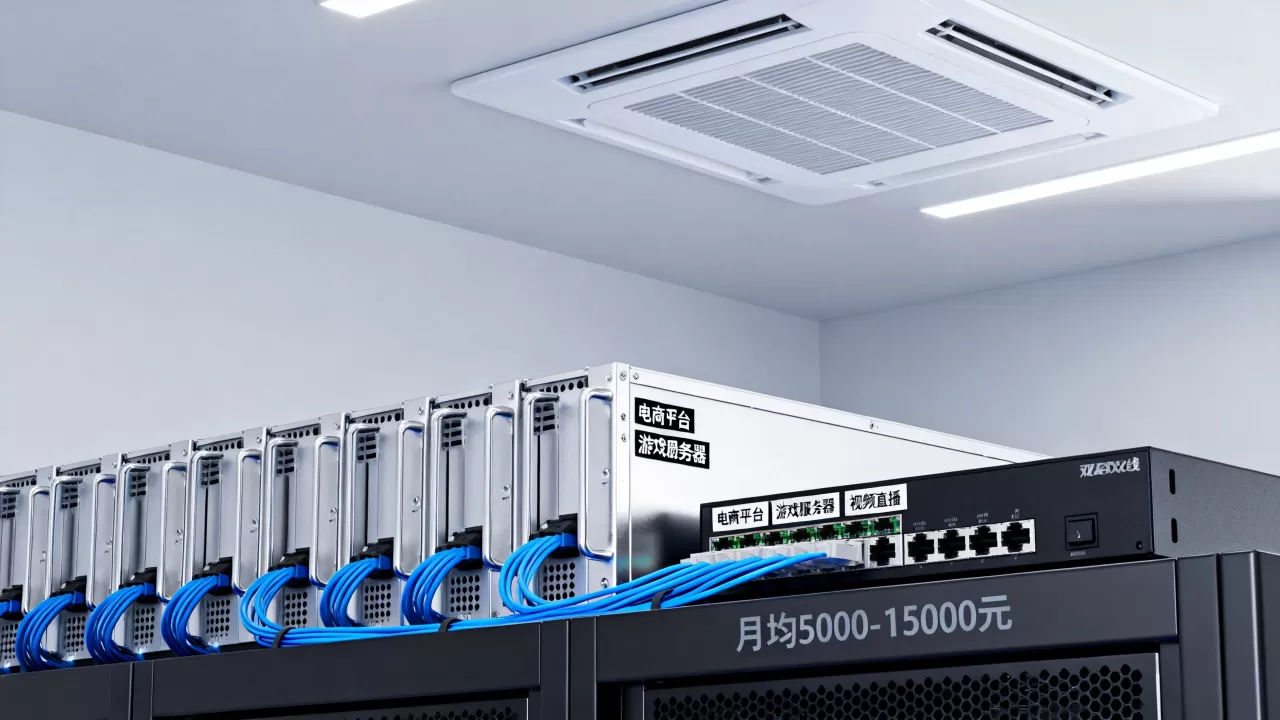 双线机房带宽适合承载哪些业务类型，高防服务器租用价格多少