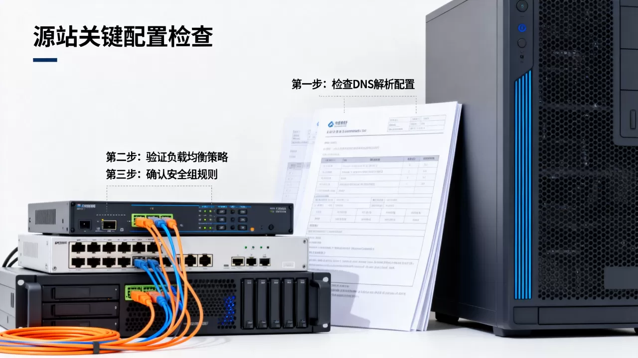 源站隐藏的几处关键配置检查顺序是什么？源站隐藏配置检查顺序