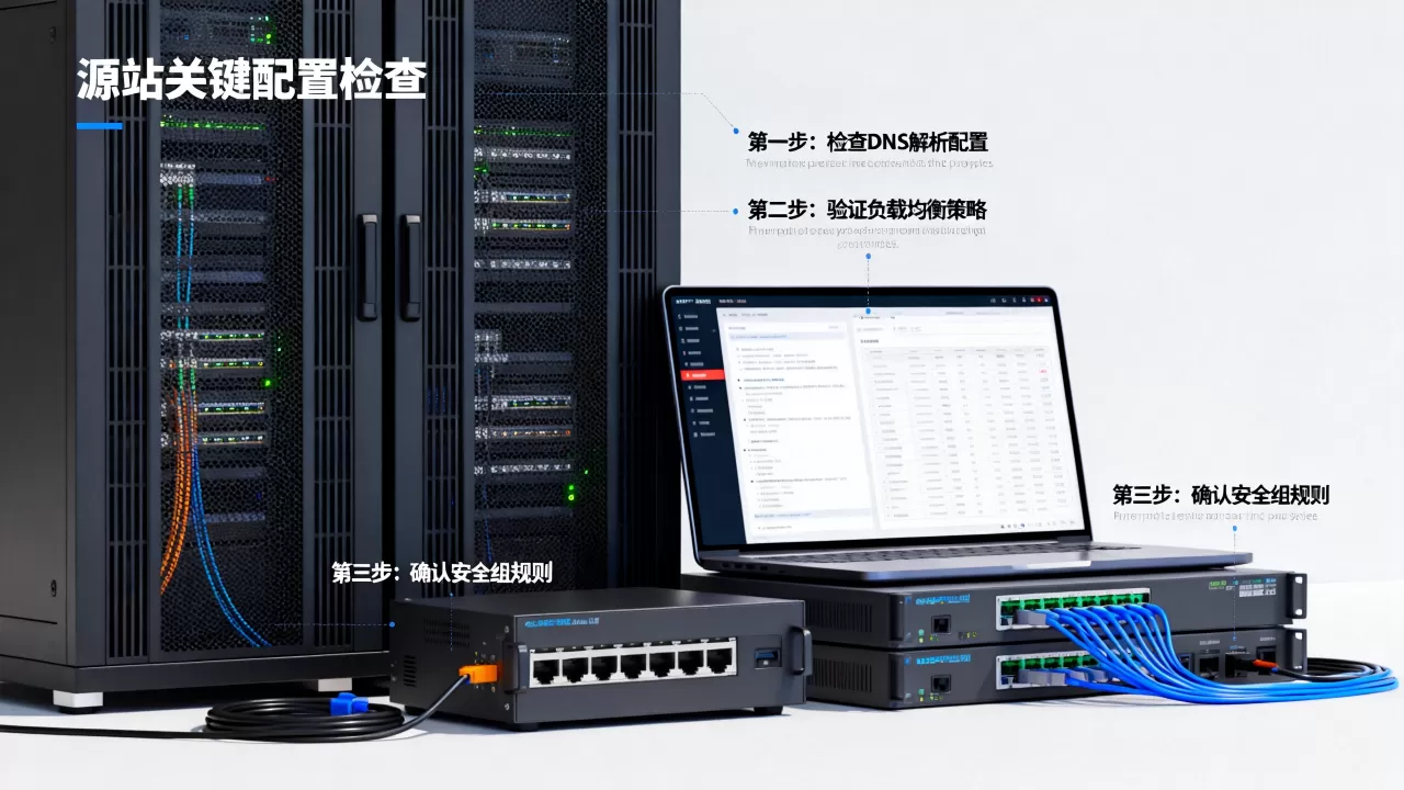 源站隐藏的几处关键配置检查顺序是什么？源站隐藏配置检查顺序