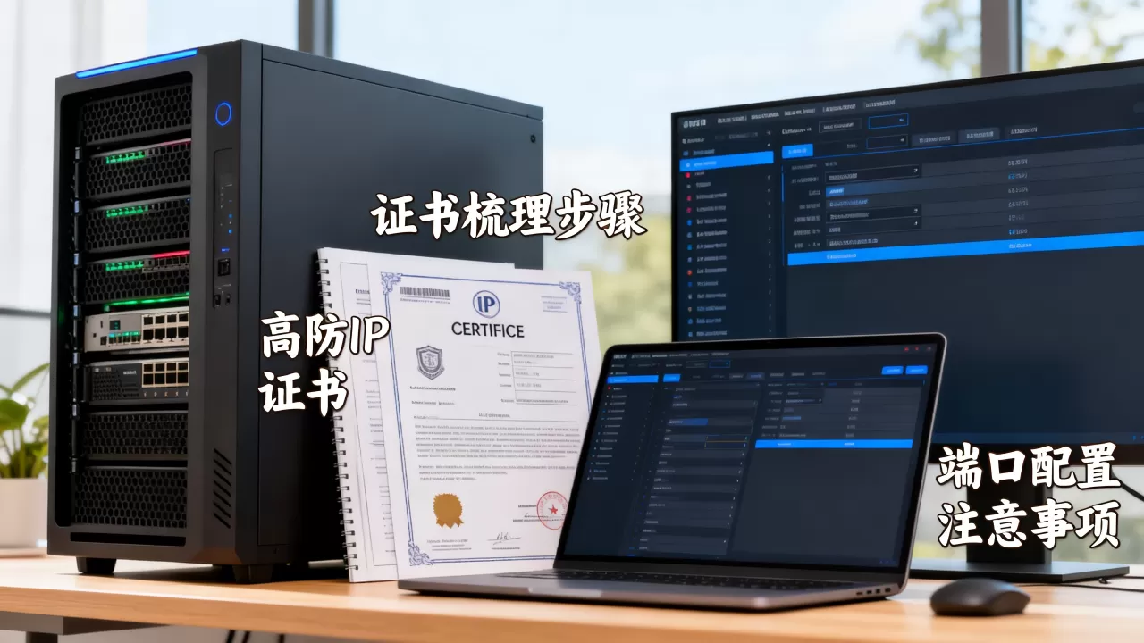 老业务迁移高防时如何梳理证书与端口？高防IP证书端口配置常见问题