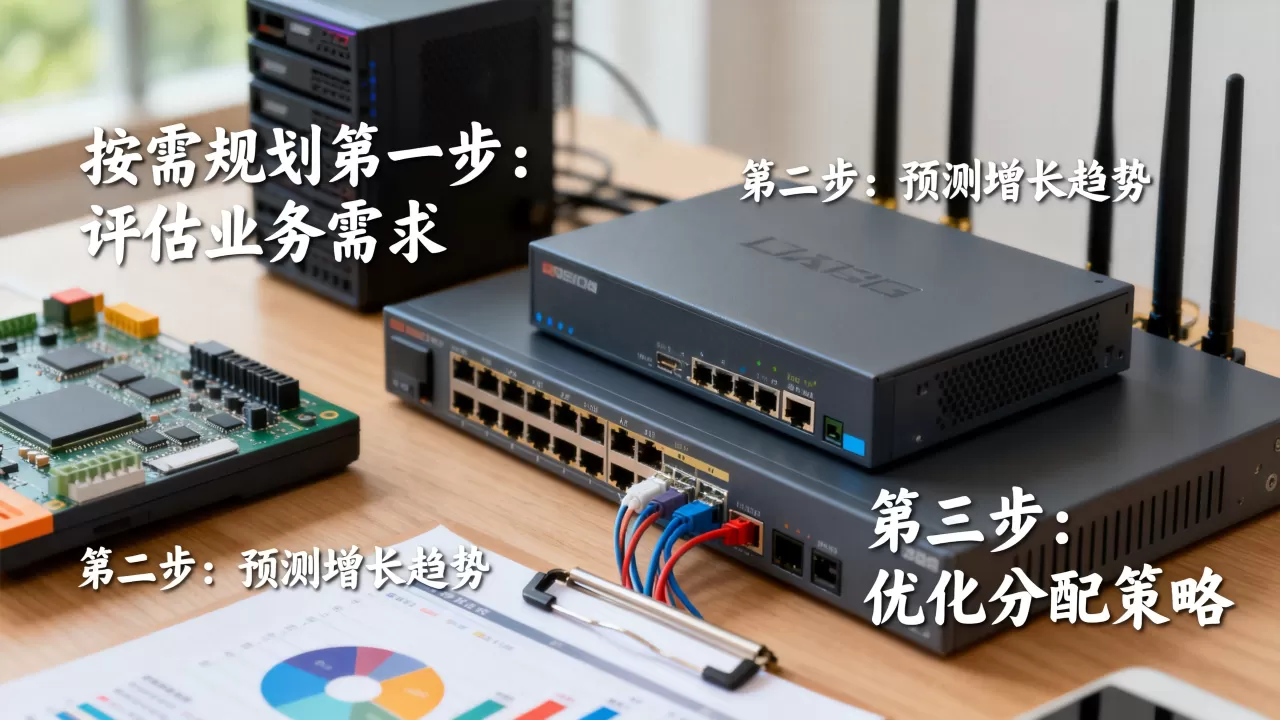 采购大带宽时按需规划的三个步骤，带宽不够用怎么办，如何避免带宽浪费？