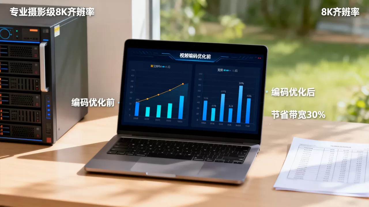 压缩与编码优化能减少多少带宽？视频编码优化节省带宽比例多少？