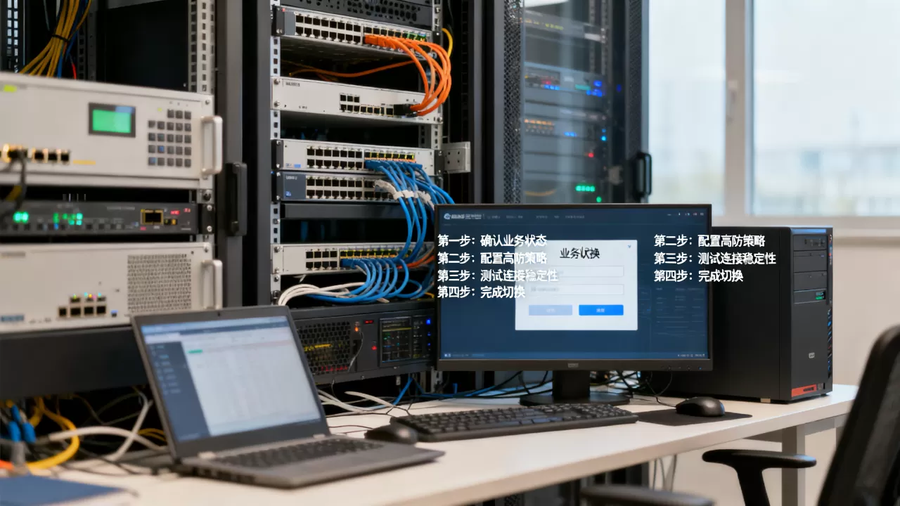 业务切换到高防如何不停机？高防接入不停机操作顺序