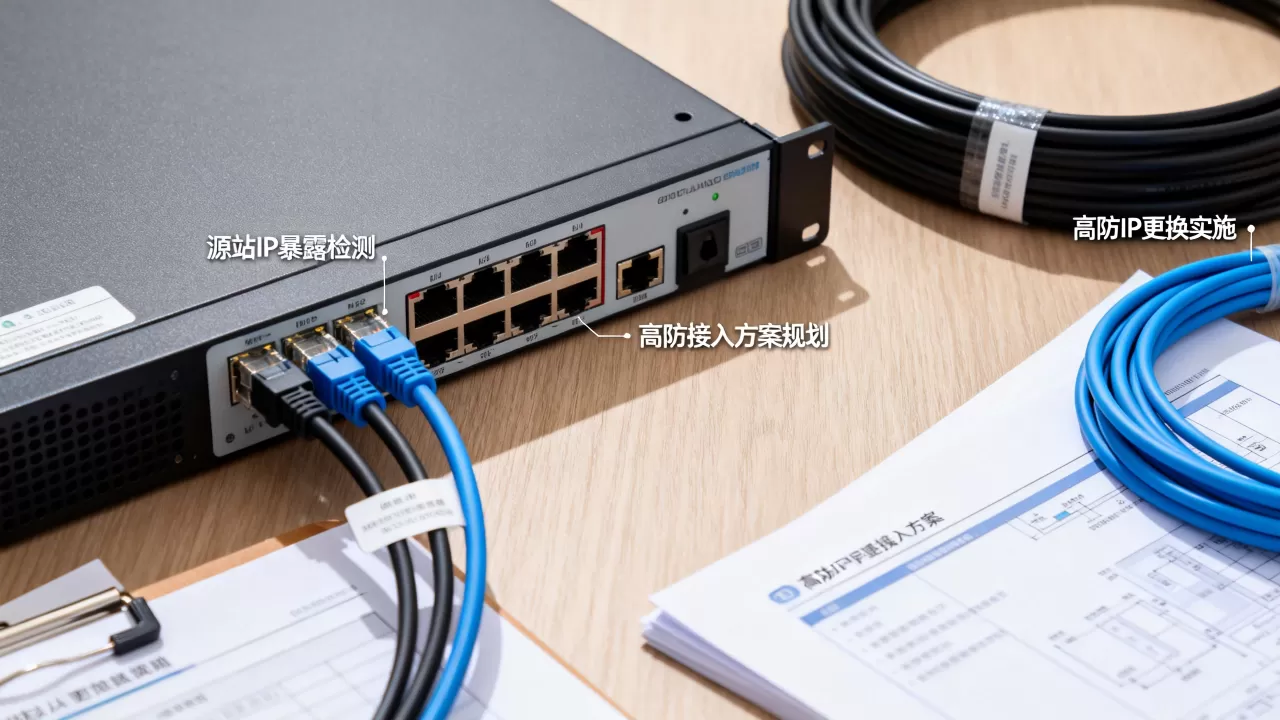 源站IP暴露后如何重新规划高防接入方案?高防IP更换流程 源站IP暴露后如何重新规划高防接入方案?高防IP更换流程