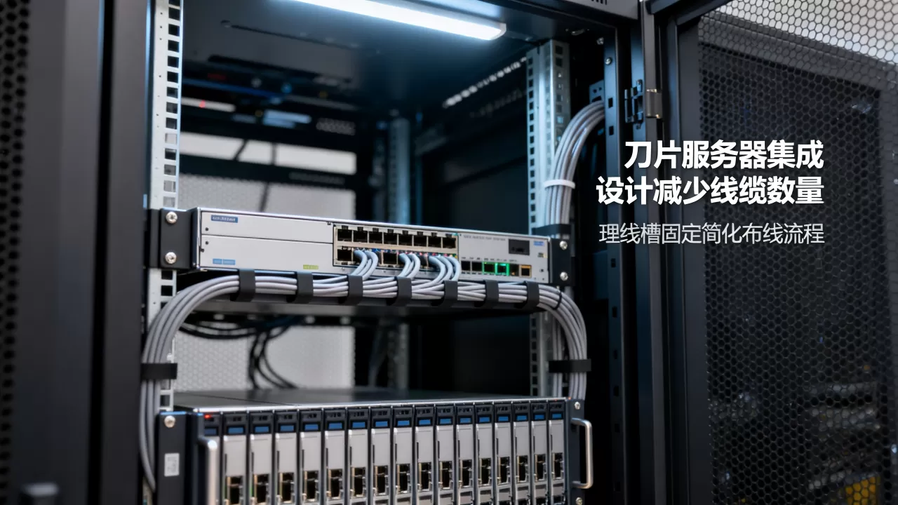 刀片服务器怎样帮机房减少布线麻烦？刀片服务器机房布线怎么简化