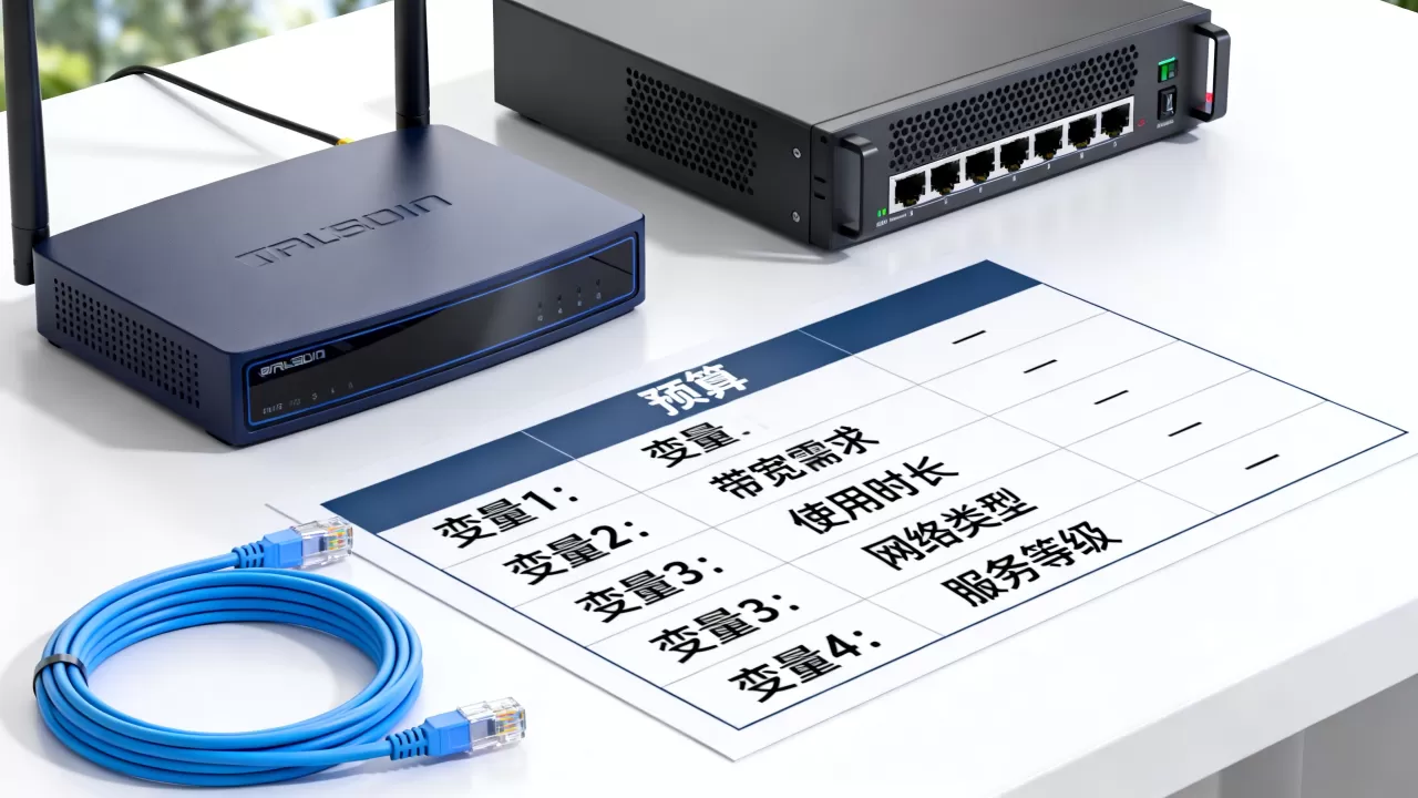 编制大带宽预算要考虑哪四个变量？大带宽费用如何预算？