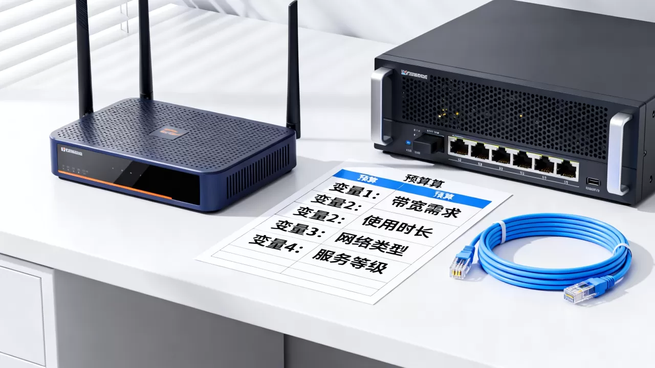 编制大带宽预算要考虑哪四个变量？大带宽费用如何预算？