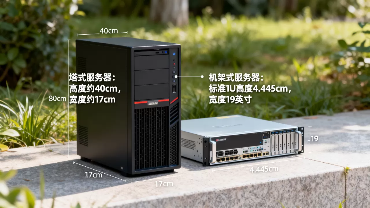 塔式服务器与机架式体积差别有多大？塔式服务器尺寸多大